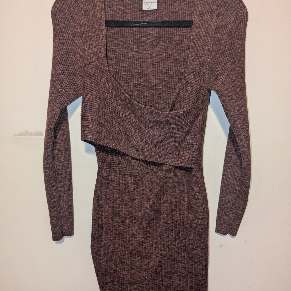 Abercrombie & Fitch Long Sleeve Knit Dress